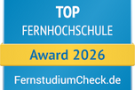 Logo des FernstudiumCheck Award 2026