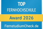 Logo des FernstudiumCheck Award 2026