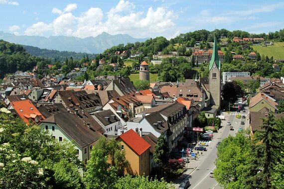 Stadtansicht Feldkirch