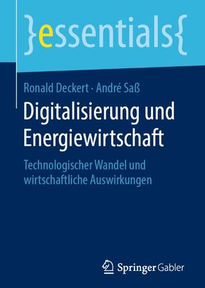 Titelbild Fachbuch Digitalisierung und Energiewirtschaft