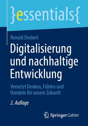 Titelbild Fachbuch Digitalisierung und nachhaltige Entwicklung
