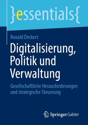 Titelbild Fachbuch Digitalisierung, Politik und Verwaltung