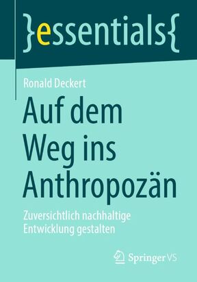 Titelbild Fachbuch Auf dem Weg ins Antropozän