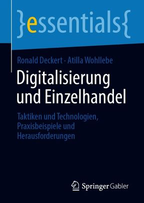 Titelbild Fachbuch Digitalisierung und Einzelhandel