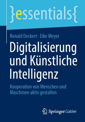 Titelbild Fachbuch Digitalisierung und Künstliche Intelligenz