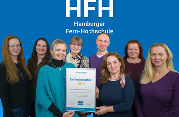 HFH team mit Urkunde 