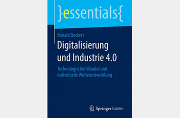 Buchcover Digitalisierung und Industrie 4.0