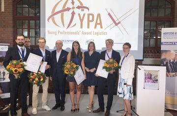 Preisverleihung Young Professionals' Award Logistics 2018