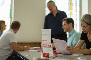 Typisierungsaktion der DKMS an der HFH