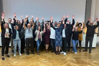 Gruppenbild der Absovent*innen der verdi-Management-Qualifizierung 2025