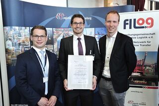 Die Gewinner des Young Professionals' Award Logistics 2017