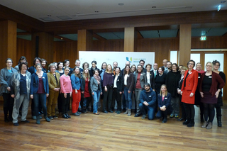 Mitglieder des neuen Vereins "Familie in der Hochschule"