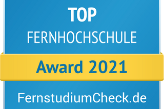Top-Fernhochschule 2021 Logo