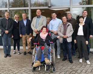 Projektbeteiligte der HFH und der Stormarner Werkstätten Ahrensburg