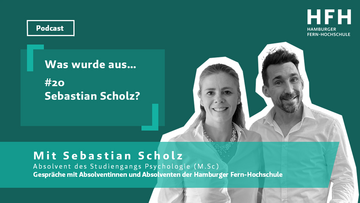 Titelbild Alumni-Podcast Folge 20 - Sebastian Scholz